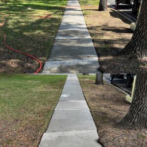 sidewalk pressure washing